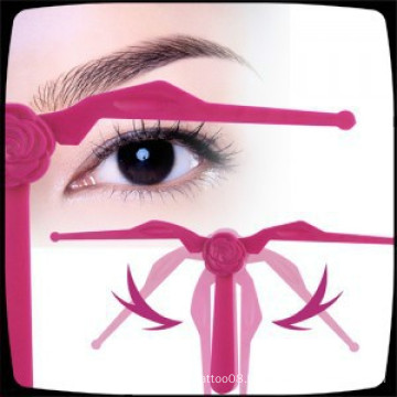 Fashionable Cosmetic High Quality Eyebrow Stencil Tools, Eyebrow Ruler.